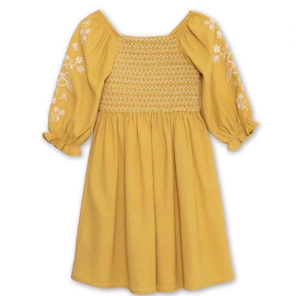 Speechless Kids Golden Yellow Dress Size 12 - Picture 1 of 3